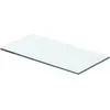 vidaXL Panneau d’étagère Verre transparent 40 x 15 cm