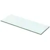 vidaXL Panneau pour étagère Verre transparent 50 x 12 cm