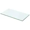 vidaXL Panneau pour étagère Verre transparent 50 x 20 cm