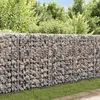 vidaXL Panier de gabion Acier galvanisé 120x30x50 cm
