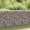 vidaXL Panier de gabion Acier galvanisé 200x50x100 cm