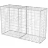 vidaXL Panier de gabion Acier galvanisé 150x50x100 cm