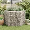 vidaXL Lit surélevé à gabion hexagonale 160x140x100 cm