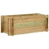 vidaXL Jardinière surélevée pour légumes Bois de pin imprégné 80 cm