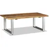 vidaXL Table basse Bois de récupération massif 100 x 60 x 38 cm