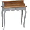 vidaXL Bureau Bois de récupération massif 80 x 40 x 92 cm
