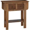 vidaXL Table console Bois de récupération massif 80 x 35 x 80 cm