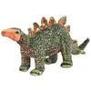 vidaXL Jouet en peluche Dinosaure Stegosaurus Vert et orange XXL