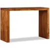 vidaXL Wandtafel 110x40x76 cm hout met honingkleurige afwerking244671