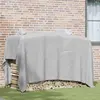 vidaXL Bâche 650 g / m² 3x3 m Gris