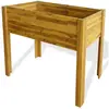 vidaXL Lit surélevé de jardin Bois massif d'acacia
