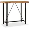 Table de bar Bois massif de récupération 120 x 60 x 107 cm Vidaxl n/a