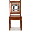 vidaXL Chaises à manger lot de 2 Bois finition couleur miel classique