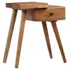 vidaXL Table de chevet Bois d'acacia massif 45 x 32 x 55 cm