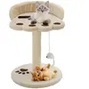 vidaXL Arbre à chat avec griffoir en sisal 40 cm Beige et Marron