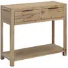 vidaXL Table console 82x33x73 cm Bois d'acacia massif