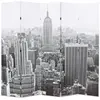 vidaXL Cloison de séparation pliable 200x170 cm New York Noir et blanc