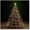 vidaXL Guirlande lumineuse d'arbre de Noël avec 180 LED 180 cm