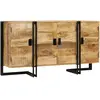 vidaXL Buffet Bois de manguier massif 150 x 40 x 80 cm