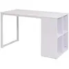 Vidaxl - Table d'écriture 120 x 60 x 75 cm Blanc Blanc