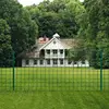 vidaXL Clôture Euro Acier 20x1,5 m Vert