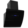 vidaXL Hotte murale acier inoxydable 756 m³/h 60 cm Noir