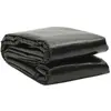 vidaXL Film solaire de piscine PE rectangulaire flottant 10x5 m Noir