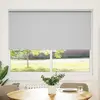 vidaXL Store enrouleur occultant 140 x 175 cm gris
