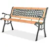 vidaXL Banc de jardin 122 cm Bois
