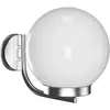 Applique murale de jardin VIDAXL - 32 cm - Acier inoxydable - Blanc