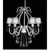 vidaXL Chandelier avec 2300 cristaux Blanc