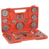 vidaXL Kit d'outils de filetage de piston d'étrier