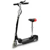vidaXL Trottinette électrique avec Siège 120 W Noir