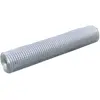 vidaXL Clôture en treillis Acier galvanisé Carré 1x25 m Argenté