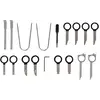 vidaXL ENSEMBLE D'OUTILS RADIO 20 pcs