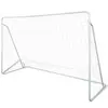 vidaXL Vidaxl Cage De But De Football 240x90x150 Cm Acier Haute Qualité