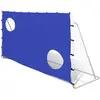 vidaXL But de Football avec Cibles 240x92x150 cm Filet Football Adultes
