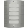 vidaXL Applique LED en acier inoxydable avec capteur