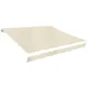 vidaXL Toit d'auvent Toile Crème 6x3 m (Cadre non inclus)