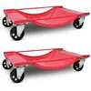 vidaXL Lot de 2 chariot de visite 500kg