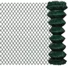 vidaXL Clôture à mailles losangées Acier 1,25x15 m Vert