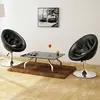 vidaXL Vidaxl Tabourets De Bar Lot De 2 Noir Similicuir