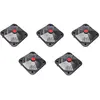 vidaXL Lot de 5 chauffages solaires pour piscine 735 W