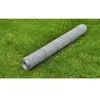 vidaXL Grillage pour volière Acier galvanisé 25 x 0,75 m Argenté
