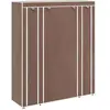 vidaXL Armoire avec compartiments et tiges 45 x 150 x 176 cm Marron