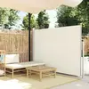 vidaXL Auvent latéral de patio 160x300 cm Couleur crème