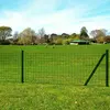 vidaXL Clôture euro Acier 25x0,8 m Vert