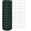 vidaXL Clôture euro Acier 10 x 1,2 m Vert
