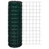 vidaXL Clôture euro Acier 25 x 1,2 m Vert