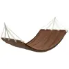 vidaXL Hamac avec barre 210x150 cm Marron